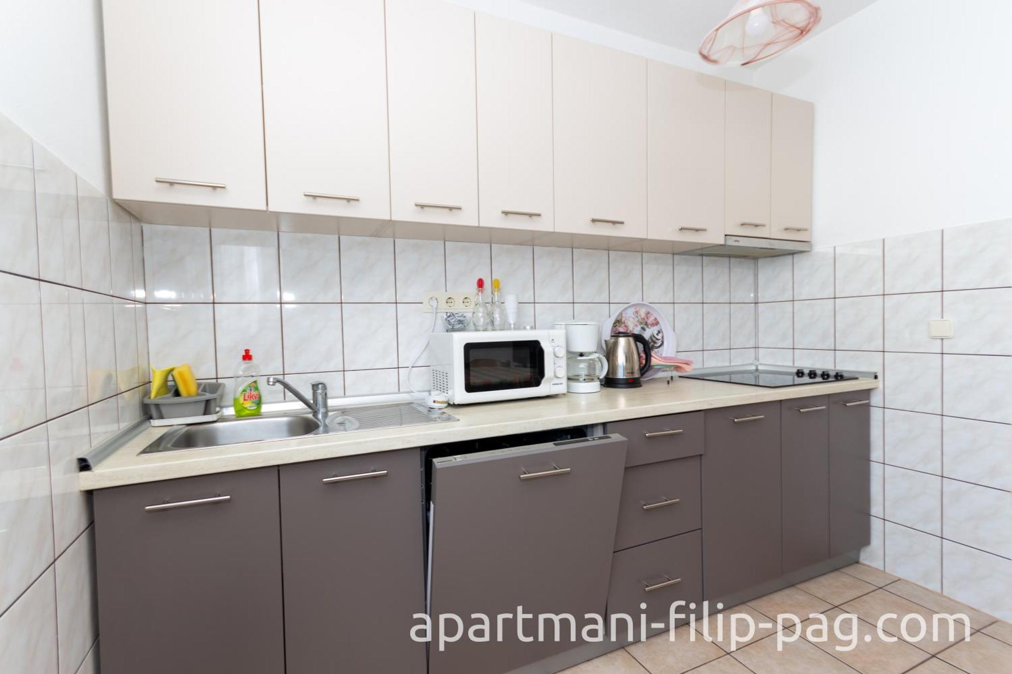 Apartmani Filip Đảo Pag Ngoại thất bức ảnh